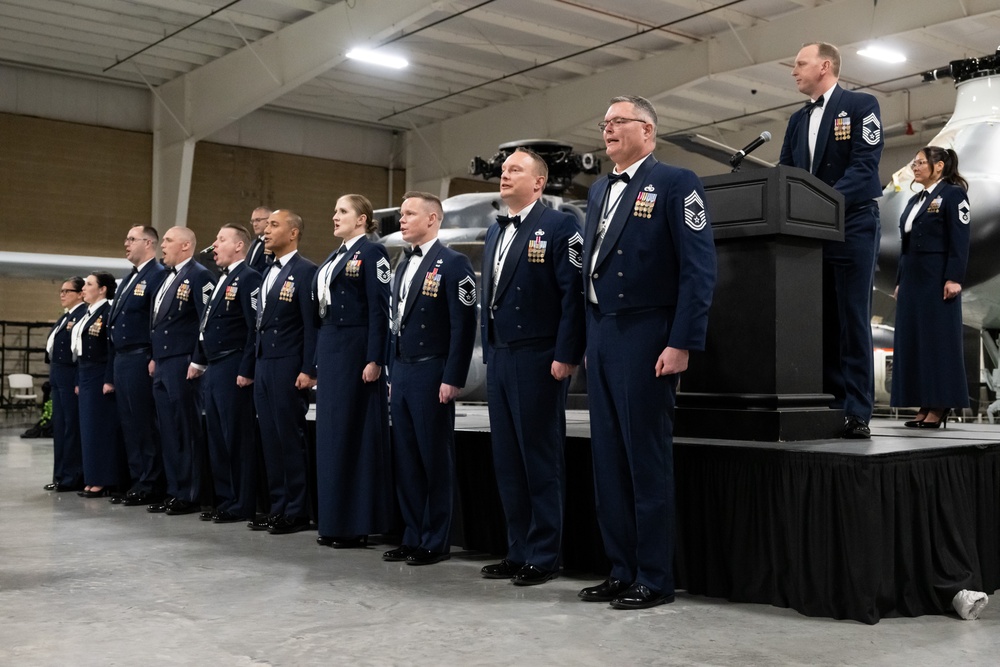 Hill honors newest chief master sergeants