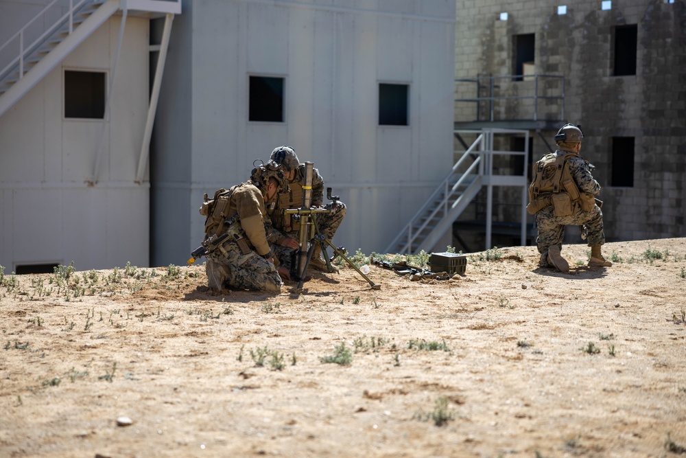 Marines with V26 use the new MCTIS gear during MWX, SLTE 2-24