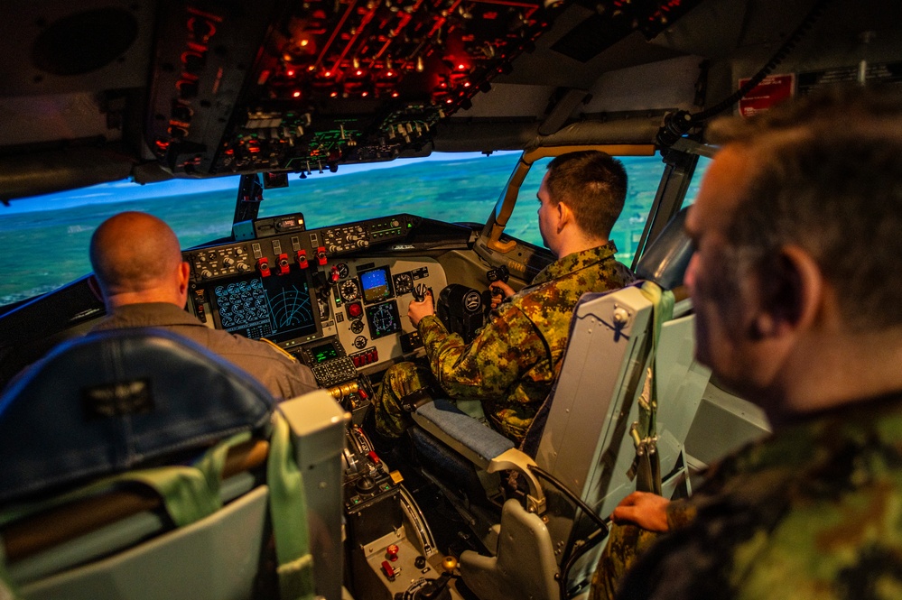 Serbian military cyber professionals visit Rickenbacker