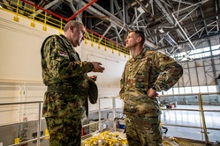 Serbian military cyber professionals visit Rickenbacker [Image 11 of 22]