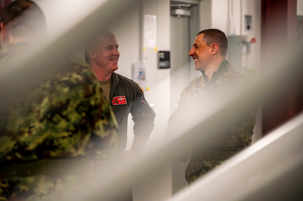 Serbian military cyber professionals visit Rickenbacker