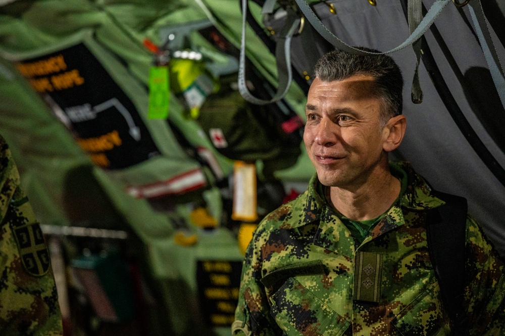 Serbian military cyber professionals visit Rickenbacker
