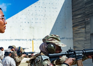 U.S. Marines, Jordanian Soldiers Conduct All-Female Marksmanship SMEE