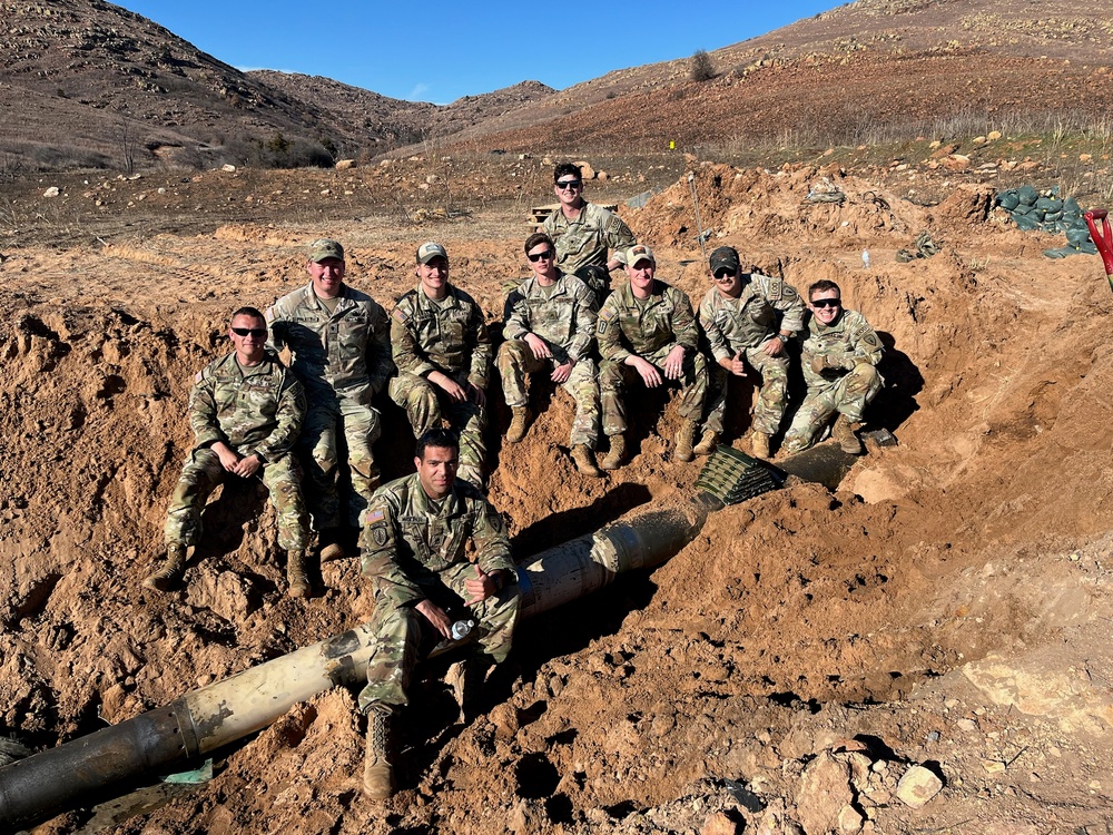 Explosive Ordnance Disposal techs pioneer innovative method to clear stuck artillery round