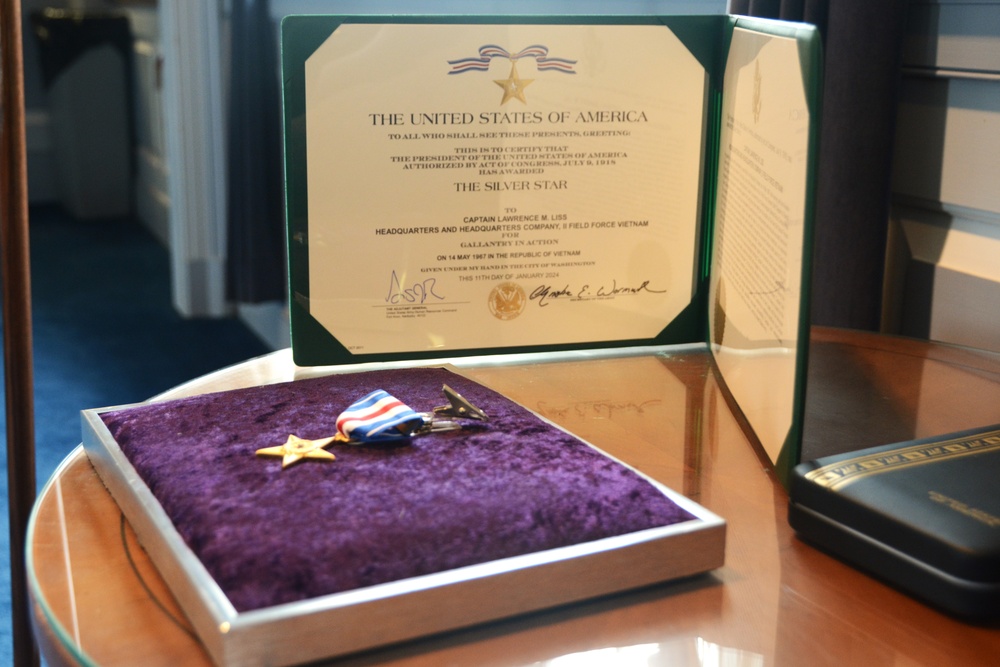 Pa. veteran receives Silver Star for Vietnam heroics