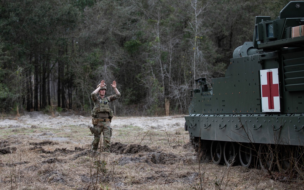 1st Armored Brigade, 3rd Infantry Division Conducts Medical Training Exercise