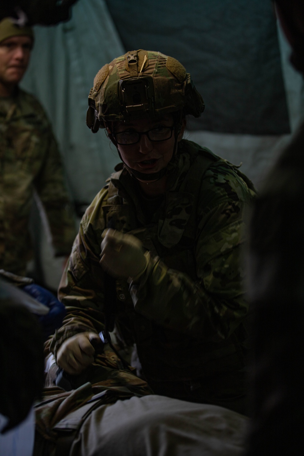 1st Armored Brigade, 3rd Infantry Division Conducts Medical Training Exercise