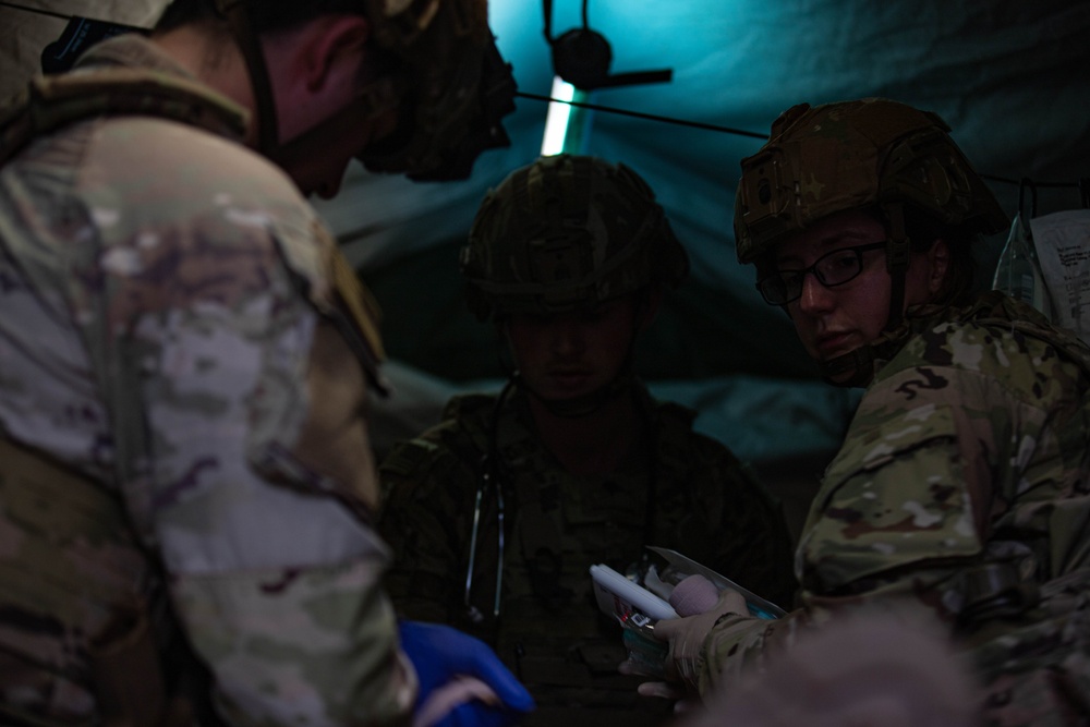 1st Armored Brigade, 3rd Infantry Division Conducts Medical Training Exercise