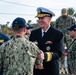 Rear Adm. Aiken Administers Oath of Enlistment aboard USS Delbert D. Black