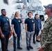 Rear Adm. Aiken Administers Oath of Enlistment aboard USS Delbert D. Black