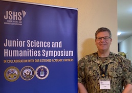 Navy Microbiologist Participates in DODEA-Europe Junior Science and Humanities Symposium