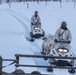 Exercise Nordic Response 24: U.S. Marines with Combat Logistics Battalion 6 complete a snowmobile resupply