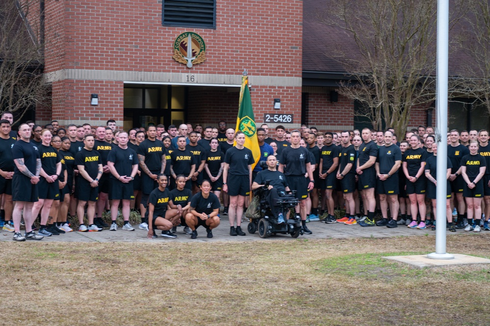 16th Military Police Brigade Esprit De Corps Run
