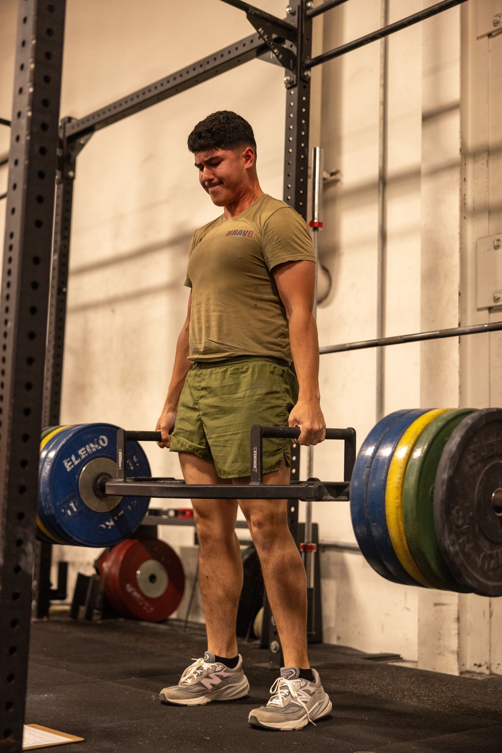 The Expeditionary Communications Course conducts a cognitive strength and conditioning test