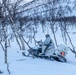 Exercise Nordic Response 24: U.S. Marines with Combat Logistics Battalion 6 complete a snowmobile resupply