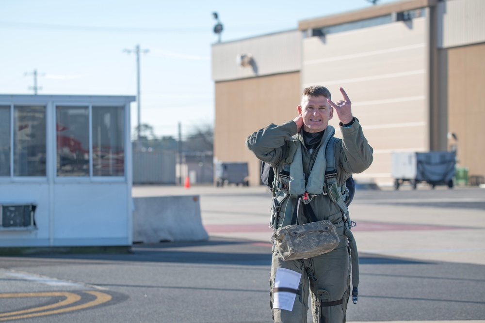 177th Fighter Wing Commander Performs Maximum Vertical Takeoff