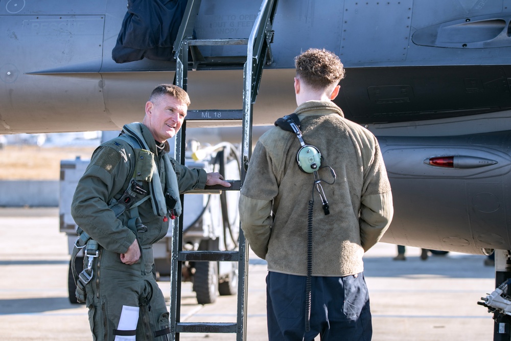 177th Fighter Wing Commander Performs Maximum Vertical Takeoff