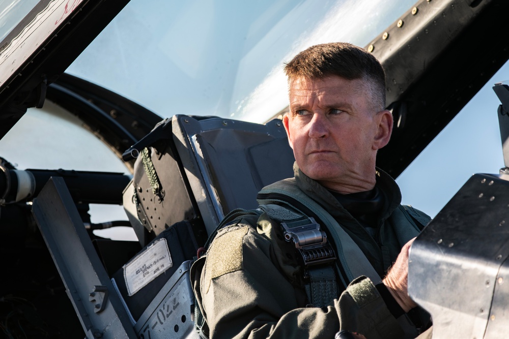 177th Fighter Wing Commander Performs Maximum Vertical Takeoff