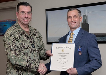 Two NUWC Division Newport employees receive DON Meritorious Civilian Service Award