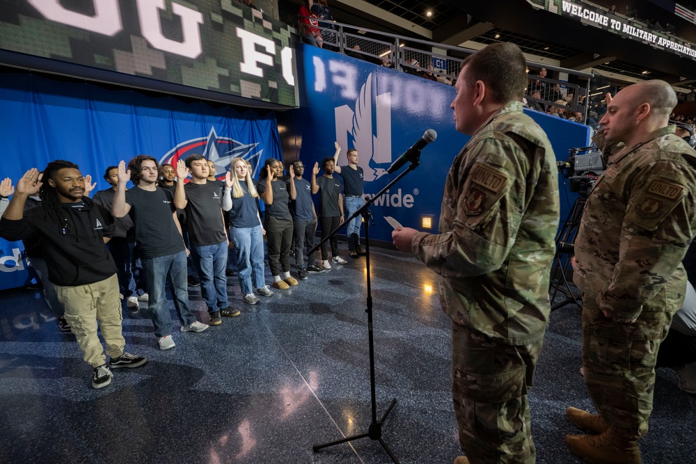 Columbus Blue Jackets Military Appreciation Night