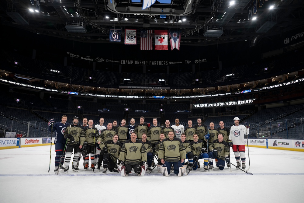 Columbus Blue Jackets Military Appreciation Night