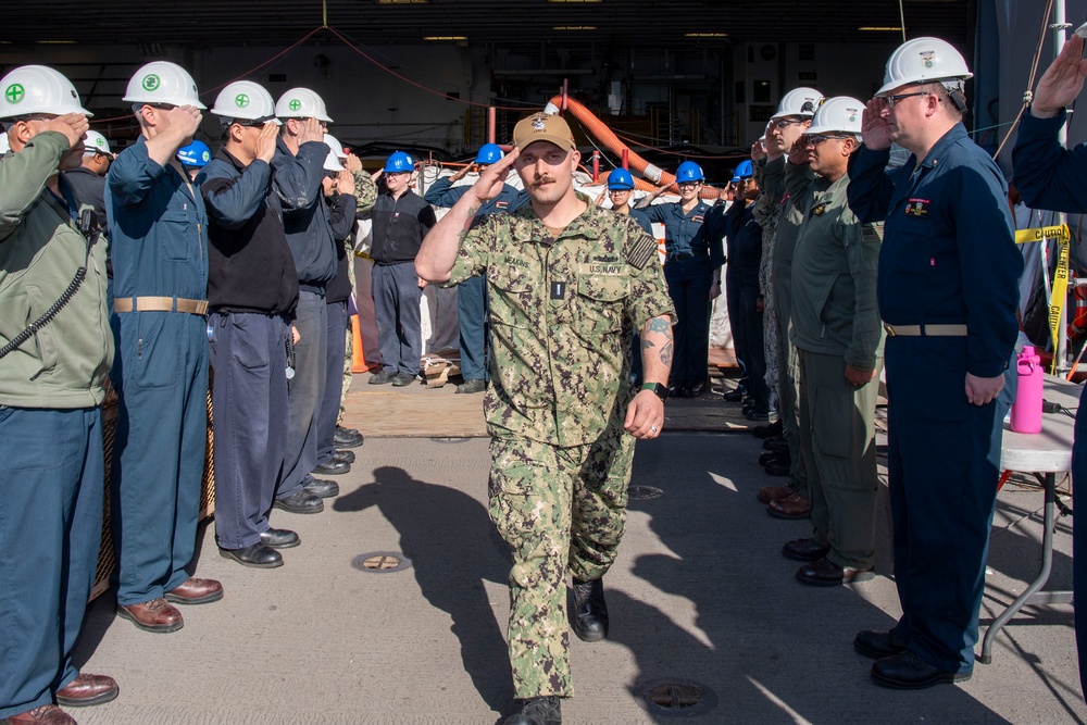 USS Essex In-Port Operations