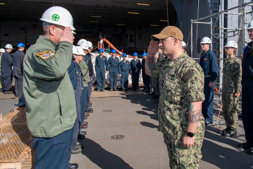 USS Essex In-Port Operations