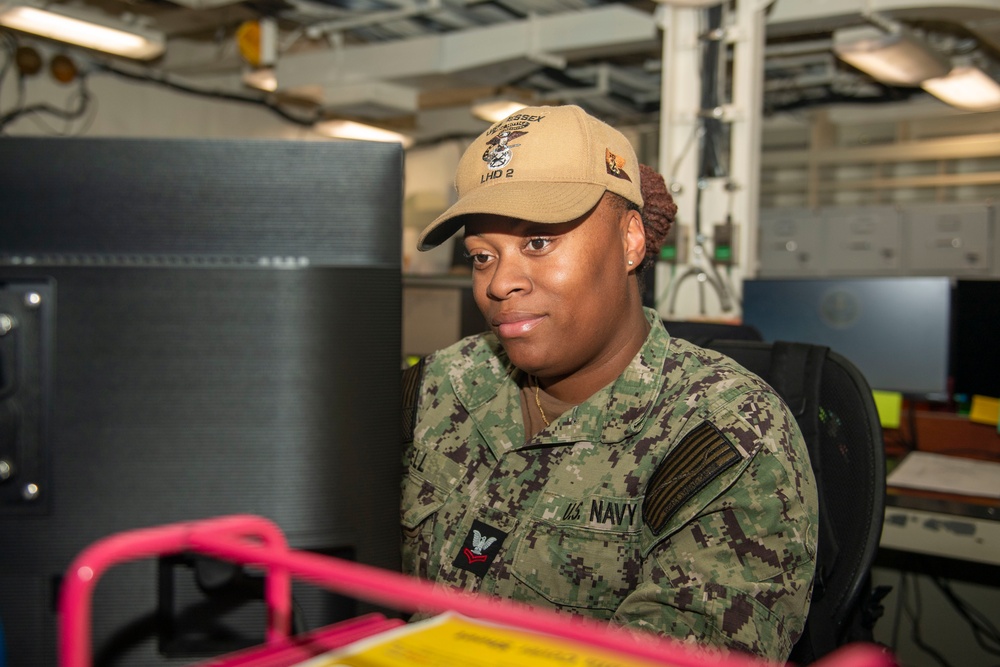 USS Essex In-Port Operations