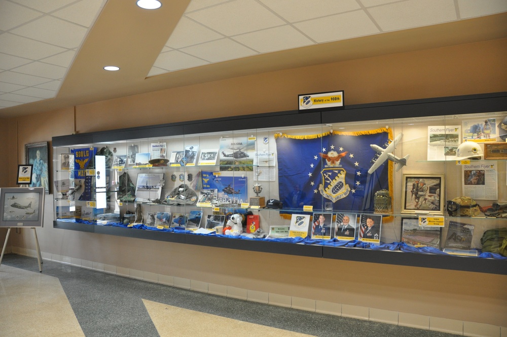 908th displays history with AU Library exhibit