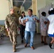 USAF surgical team tour hospital in St. Vincent