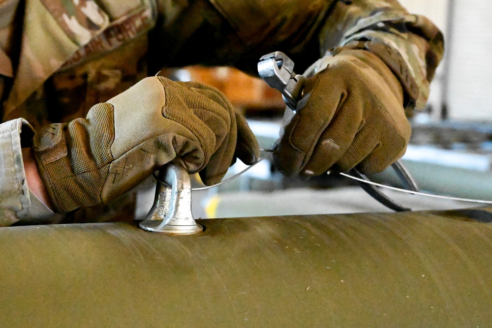 49th EMS switch from mechanical to electrical fuzes on the MK82