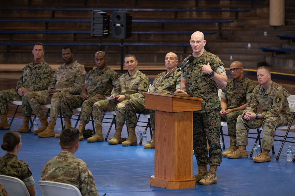 Defense Senior Enlisted Council speaks to joint force on Pearl Harbor