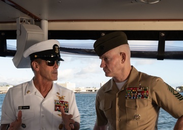 Defense Senior Enlisted Council - USS Arizona Tour