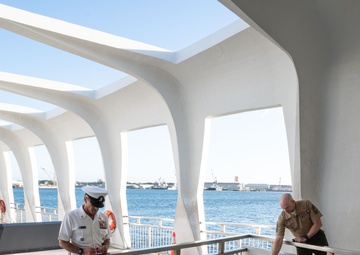Defense Senior Enlisted Council - USS Arizona Tour