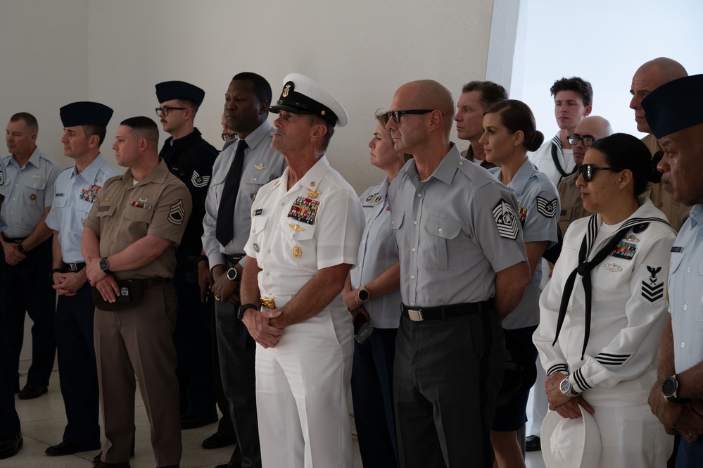 Defense Senior Enlisted Council - USS Arizona Tour