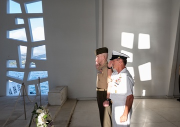 Defense Senior Enlisted Council - USS Arizona Tour