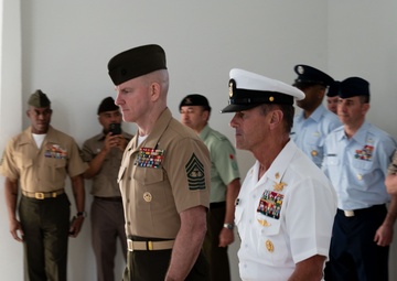 Defense Senior Enlisted Council - USS Arizona Tour