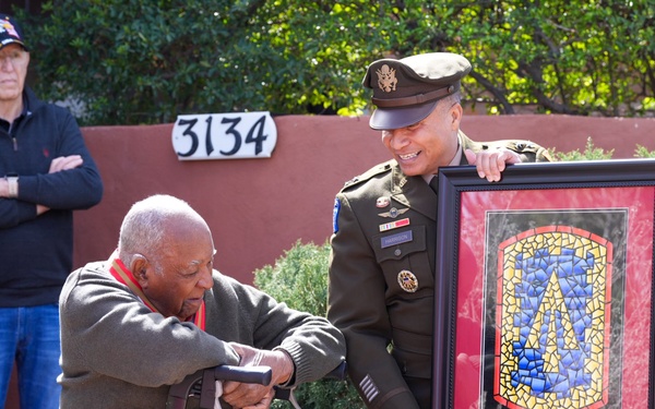 A veteran of three wars and retired major general celebrates 100th birthday with 1st Armored Division and Fort Bliss