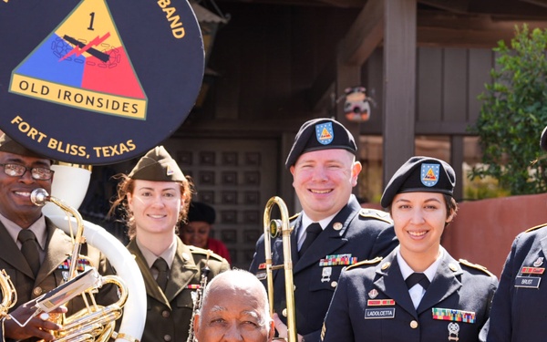 A veteran of three wars and retired major general celebrates 100th birthday with 1st Armored Division and Fort Bliss