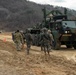 U.S. Soldiers and ROK soldiers unload concertina wire