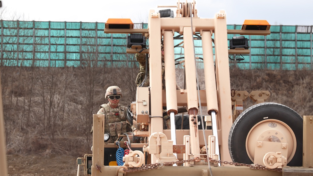 U.S. Soldiers and ROK soldiers train together, Freedom Shield 24