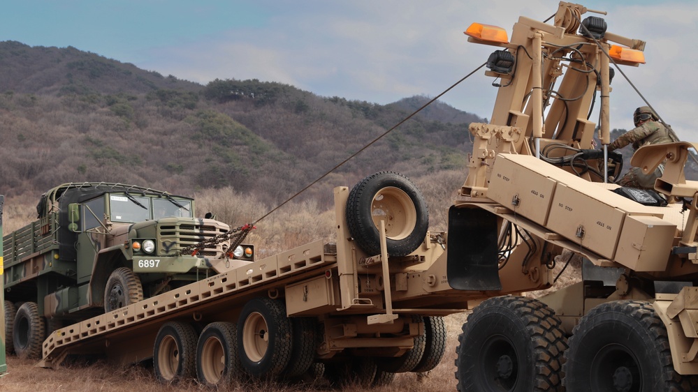 U.S. Soldiers train during Freedom Shield 24