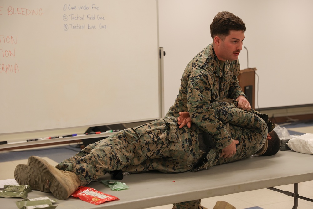 Warrior Shield 24 | III MEF Marines participate in TCCC training