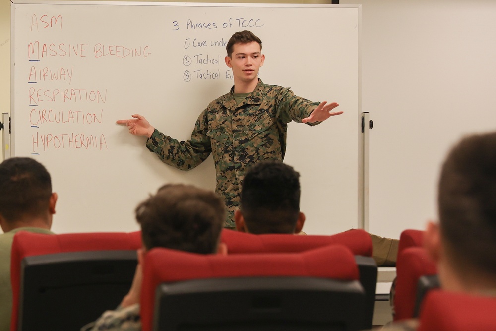 Warrior Shield 24 | III MEF Marines participate in TCCC training