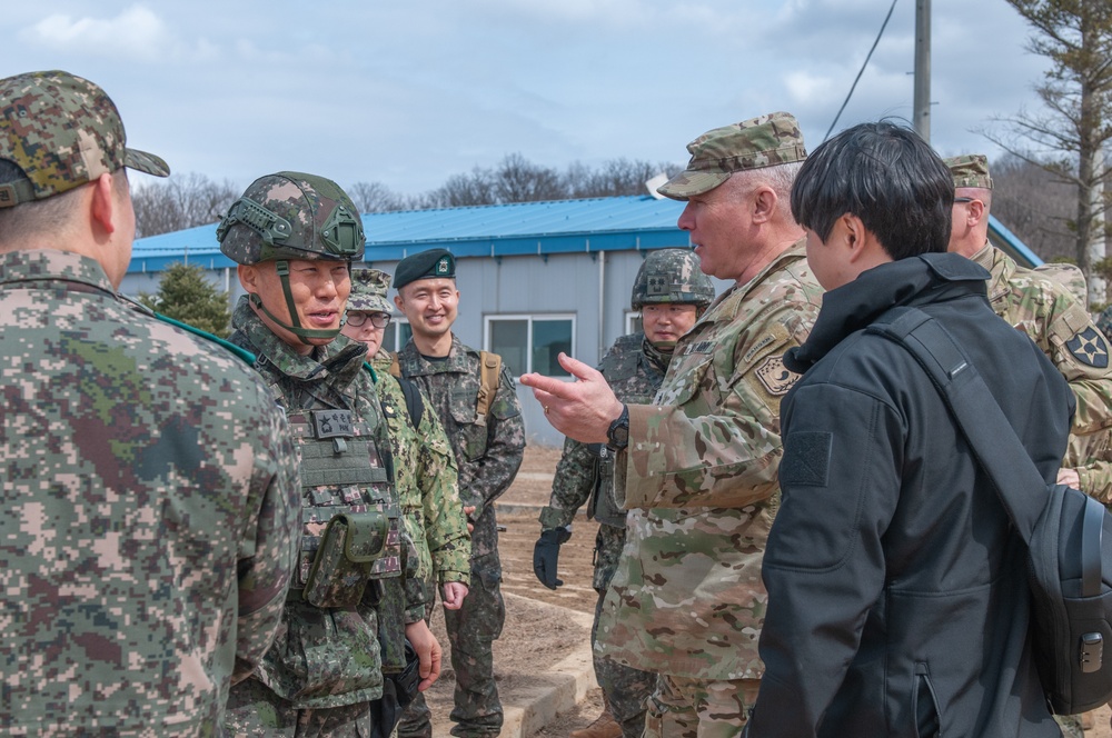 USFK Commander tours Freedom Shield 24 training site