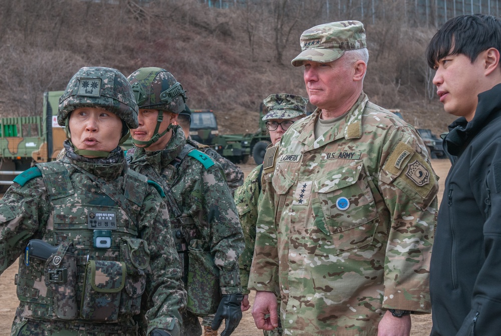 USFK Commander tours Freedom Shield 24 training site