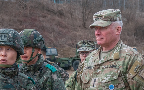 USFK Commander tours Freedom Shield 24 training site
