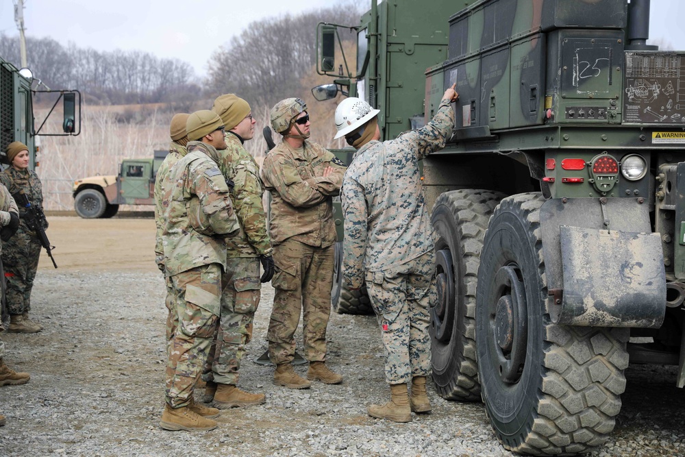 Joint Training with the 194th Division Sustainment Support Battalion, 2nd Infantry Division Sustainment Brigade and the 3rd Landing Support Battalion