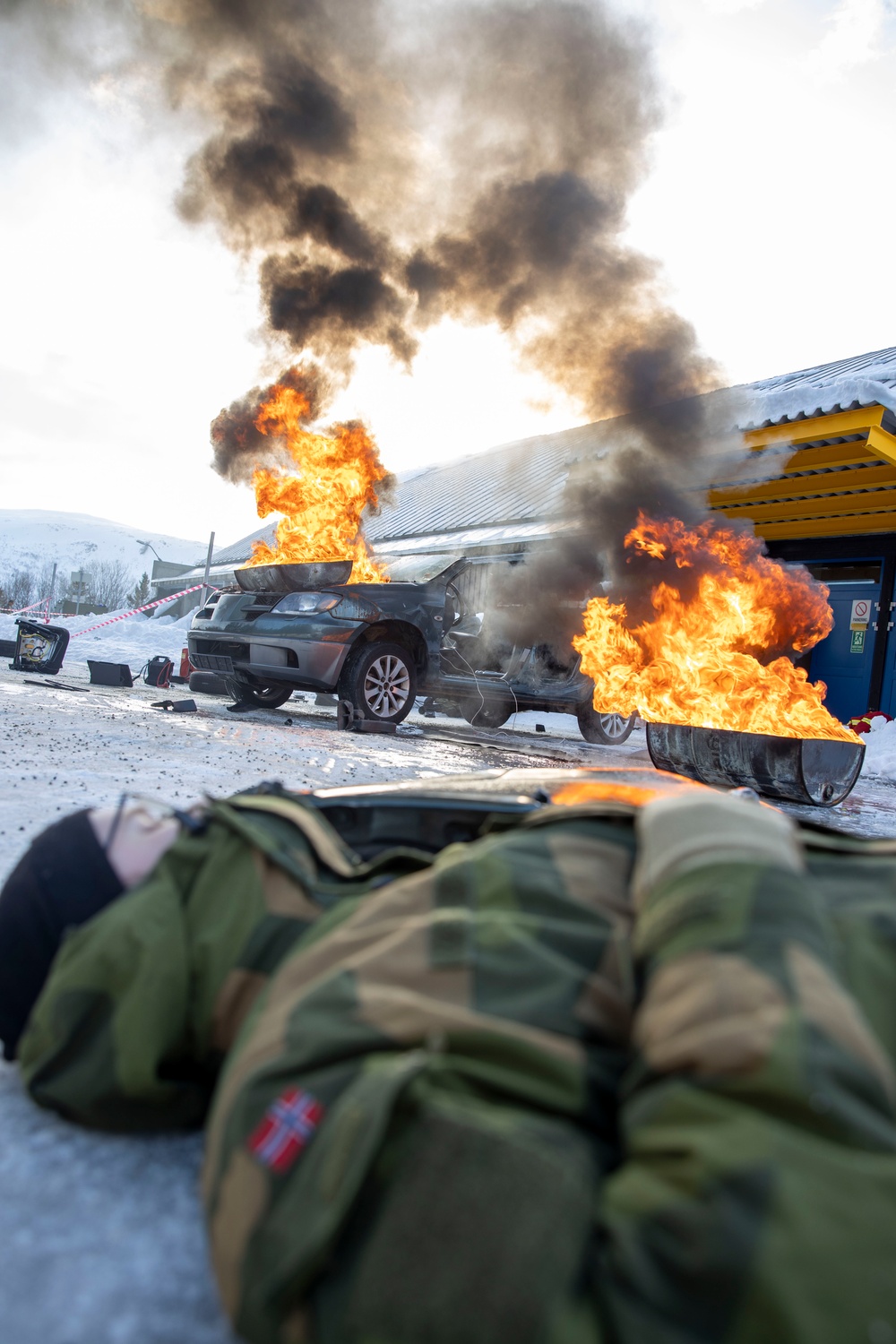 Mass Casualty Exercise in Tromsø Norway during Nordic Response 24