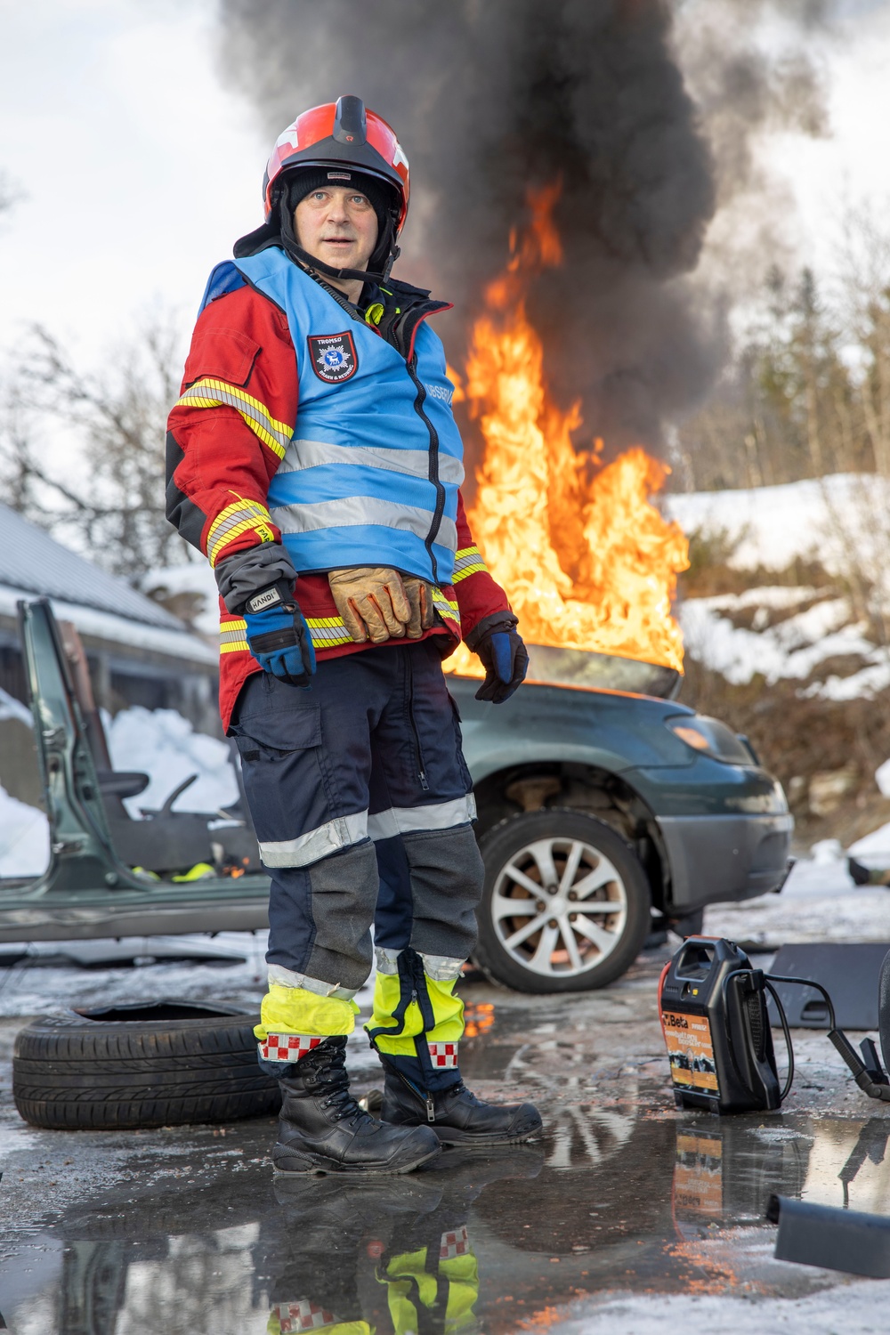 Mass Casualty Exercise in Tromsø Norway during Nordic Response 24